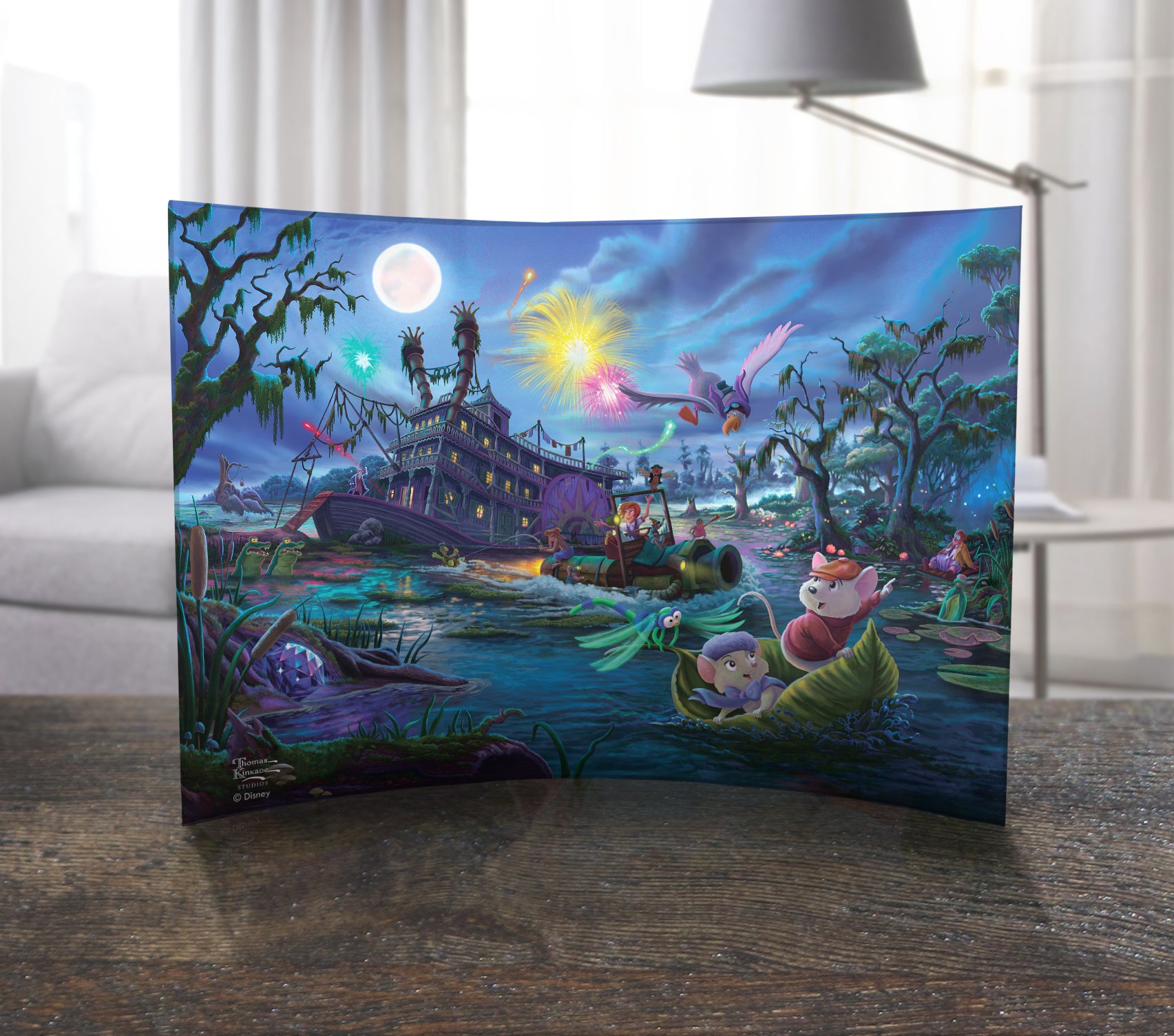 Disney (The Rescuers) 10 x 7 Curved Acrylic Print ACP1007CUR840